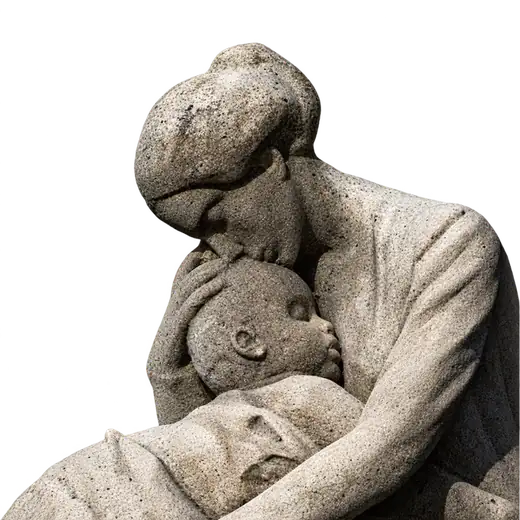 A vida civil italiana — escultura